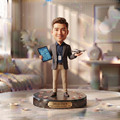 Custom Engineer Bobblehead Professional Keepsake Figurine