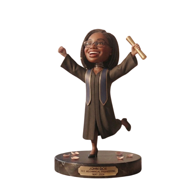 Custom Graduation Bobblehead Keepsake Gift Figurine