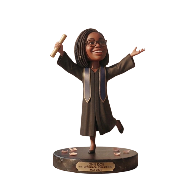 Custom Graduation Bobblehead Keepsake Gift Figurine