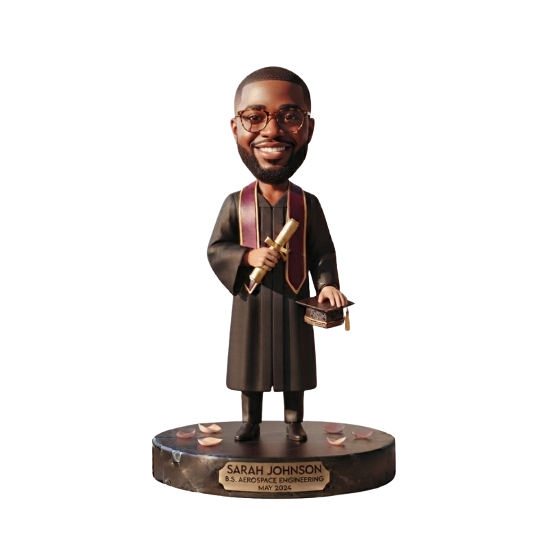 Custom Graduation Bobblehead Keepsake Gift Figurine