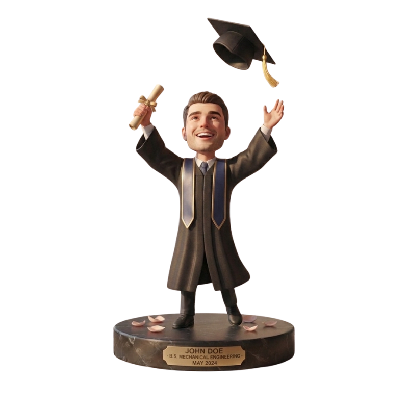 Custom Family Bobblehead Keepsake Display Figurine