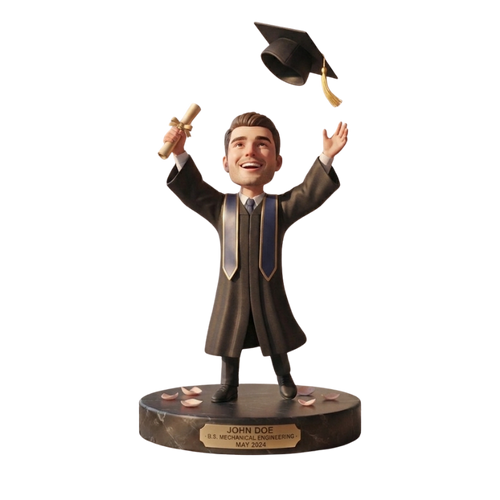 Custom Family Bobblehead Keepsake Display Figurine