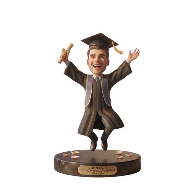 Custom Family Bobblehead Keepsake Display Figurine