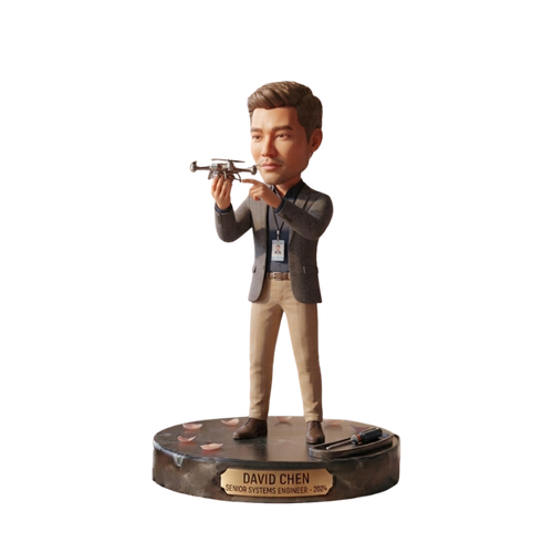 Custom Engineer Bobblehead Professional Keepsake Figurine