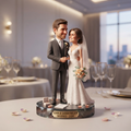 Custom Wedding Bobblehead Keepsake Gift Figurine
