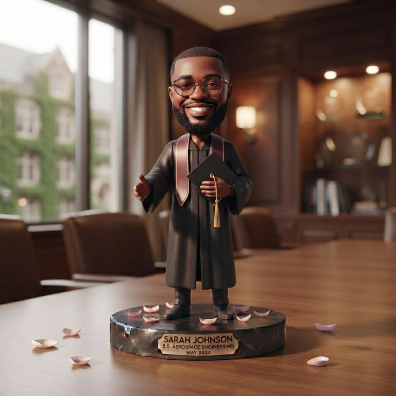 Custom Graduation Bobblehead Keepsake Gift Figurine