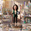 Custom Birthday Bobblehead Keepsake Gift Figurine