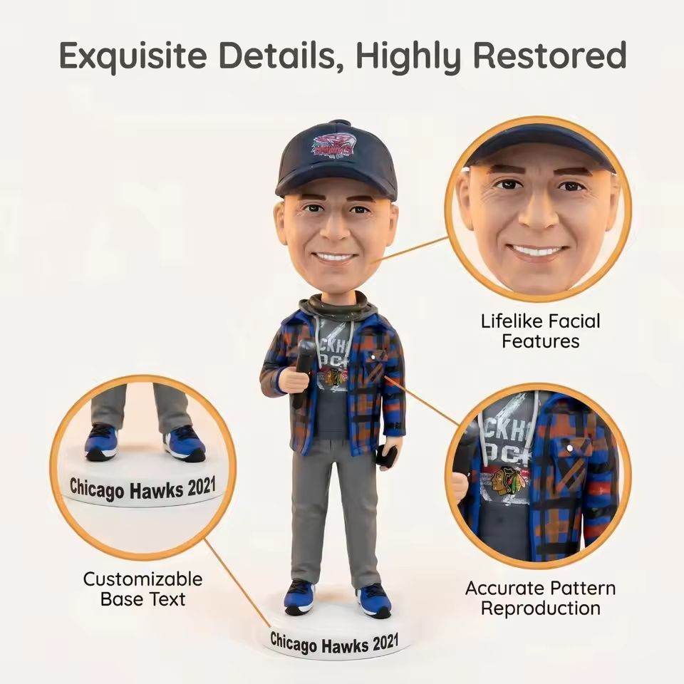 Custom 3D Handmade Bobblehead Figurine
