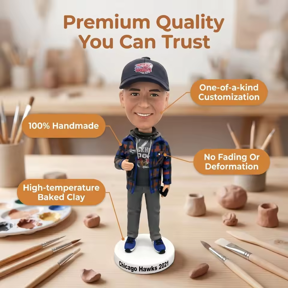 Custom 3D Handmade Bobblehead Figurine